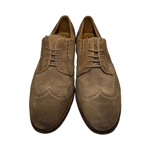 Men’s Harris 1813 Barney’s New York dress shoes Brown rustic color-way size 11 - Picture 2 of 9